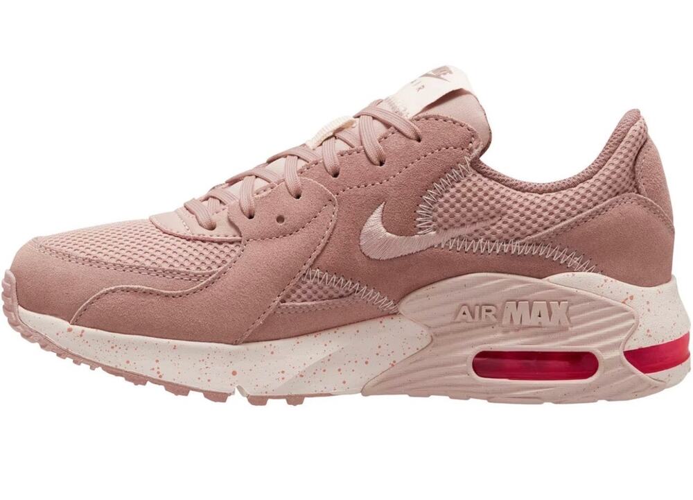 Nike Womens Air Max Pink Suede & Mesh Sneakers NEW!